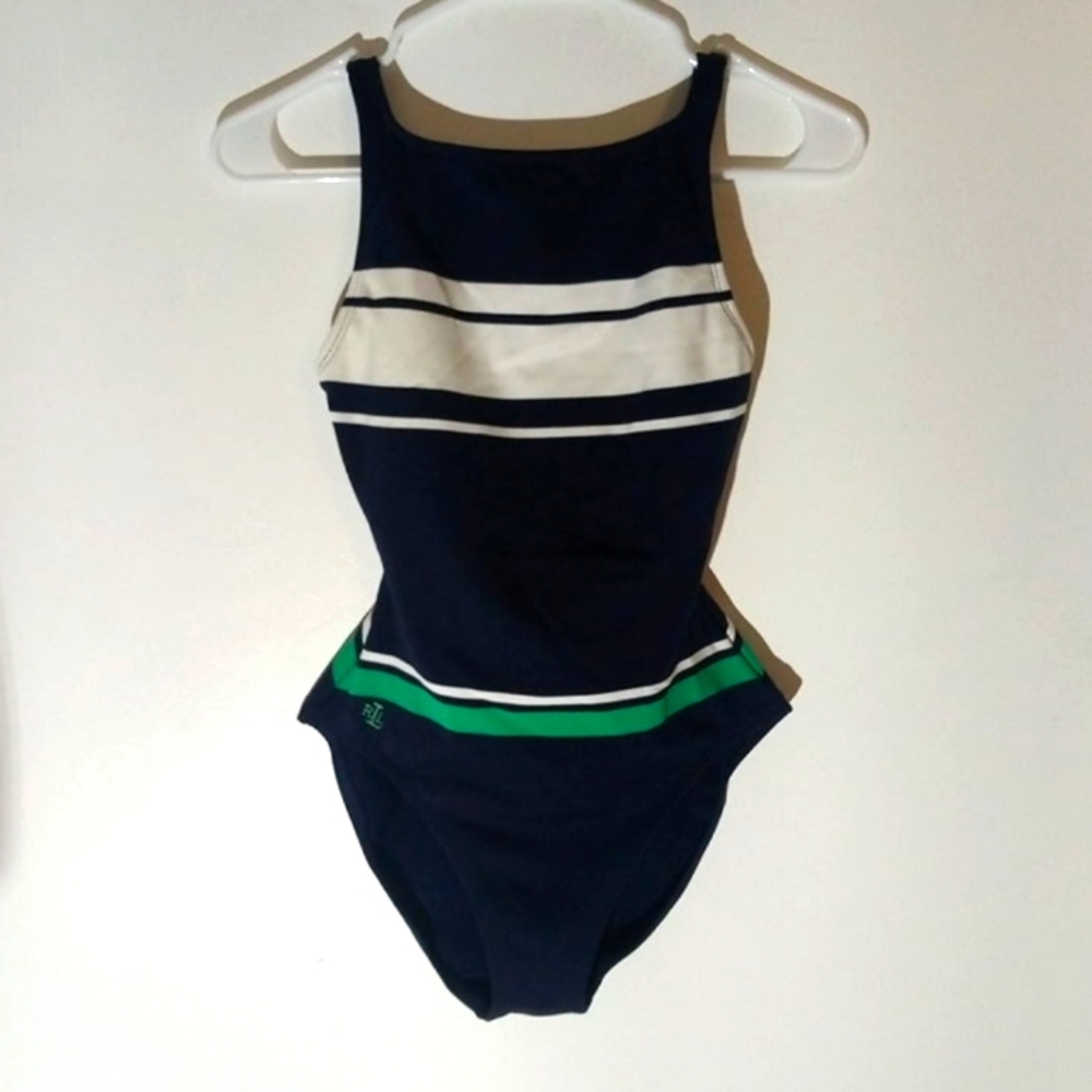 Lauren Ralph Lauren One Piece Swim Suit